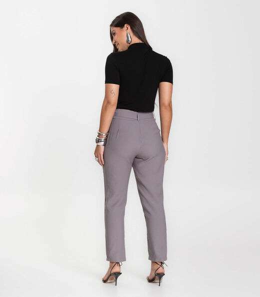 Calça Feminina Marrante Clochard Renaluci Cinza