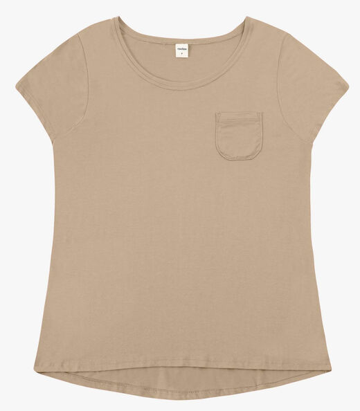 Image_Blusa Feminina Viscotorcion Com Bolso Rovitex Marrom
