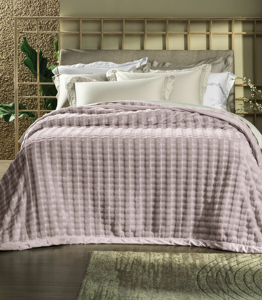 Cobertor Casal Desert Altenburg Rosa