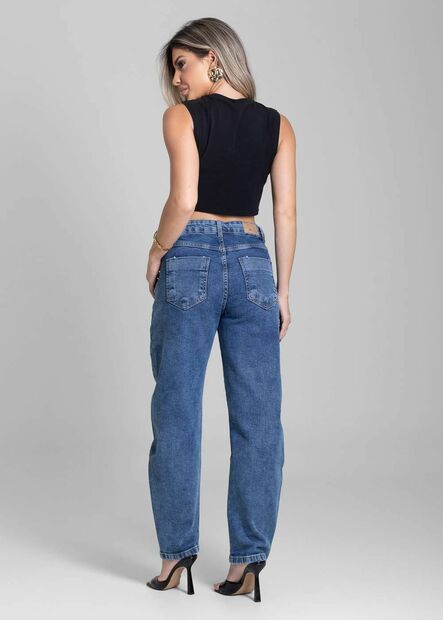 Calça Jeans Sawary Barrel - 282706