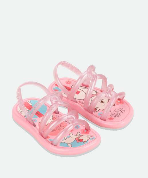 Sandália Ipanema Infantil Marie Disney Solar  