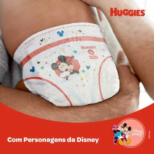 Kit 4 Fraldas Huggies Supreme Care G 20 Unidades cada
