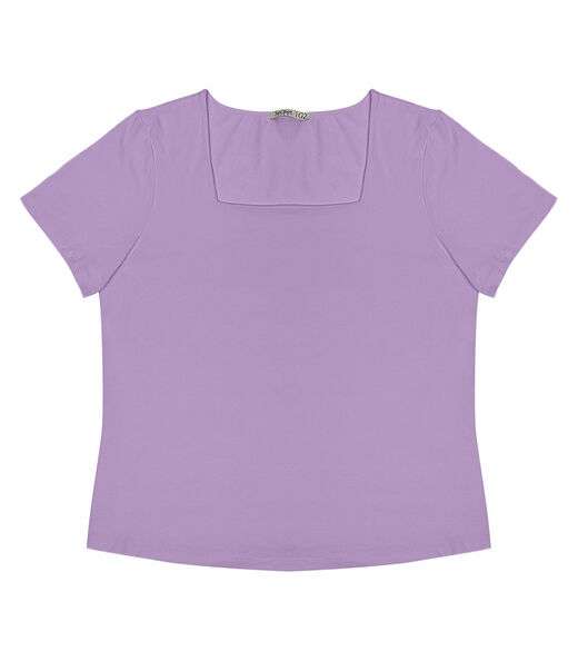Blusa Feminina Plus Size Secret Glam Roxo