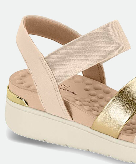 Sandália Feminina Rasteira Tiras Modare 