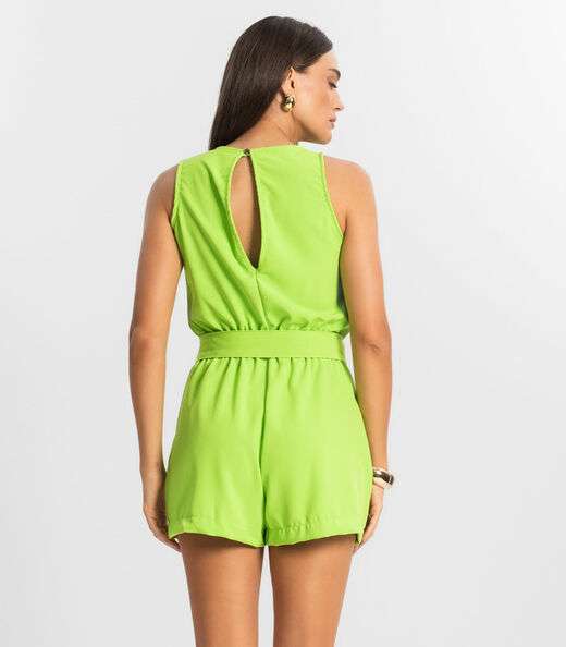 Macaquinho Feminino Endless Verde