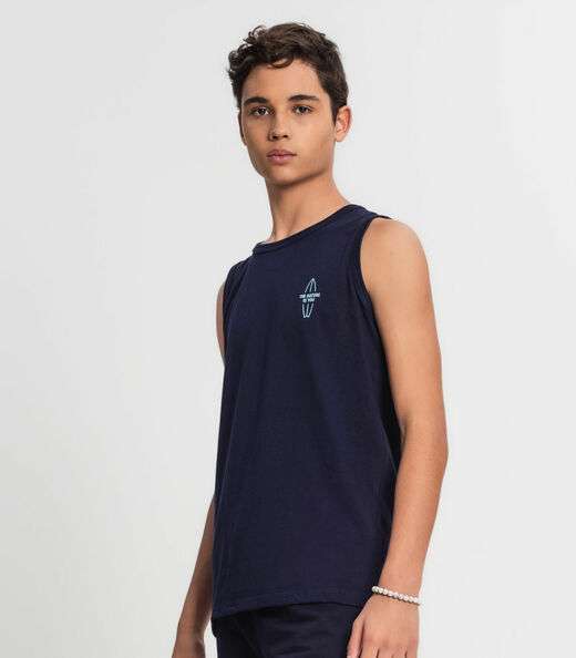 Regata Juvenil Menino Minty Azul