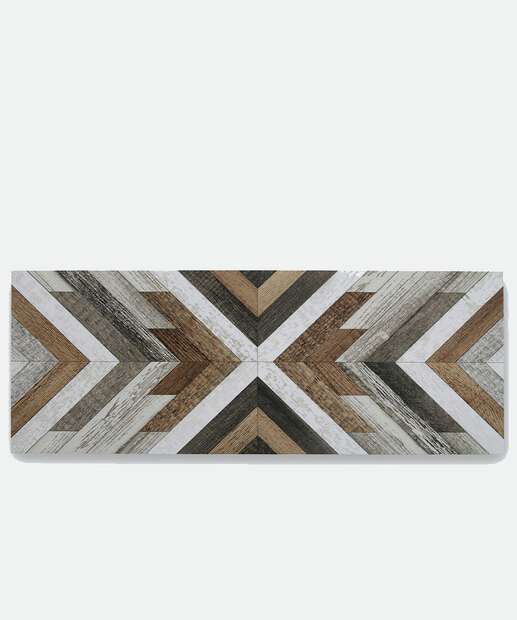 Tapete Antiderrapante Comfort Madeira Kapazi 1 Peça