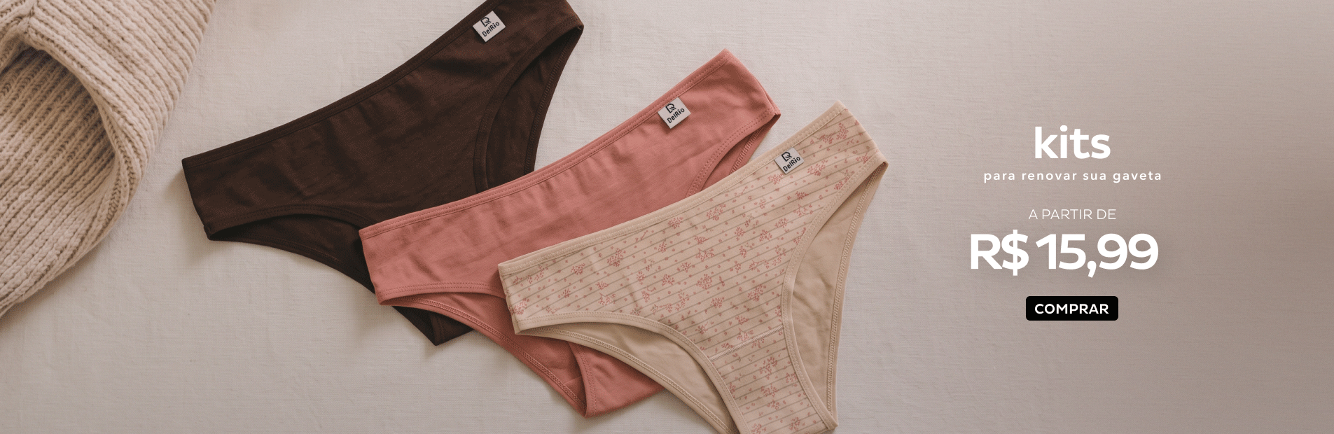 Kits a partir de R$15,99 Kits a partir de R$15,99