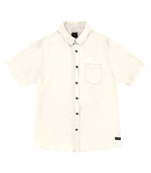 Camisa Masculina Em Tricoline Diametro Bege