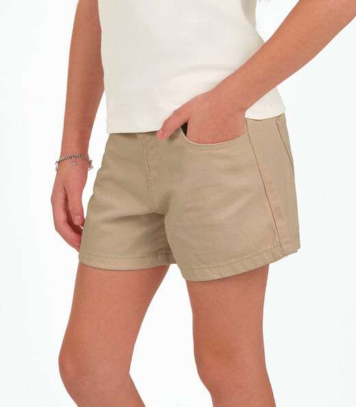 Conjunto Infantil Blusa Com Shorts Trick Nick Bege