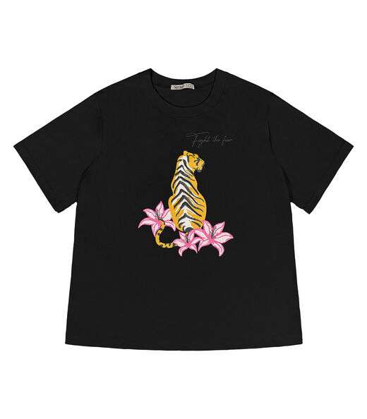 Image_Camiseta Feminina Plus Size Secret Glam Preto