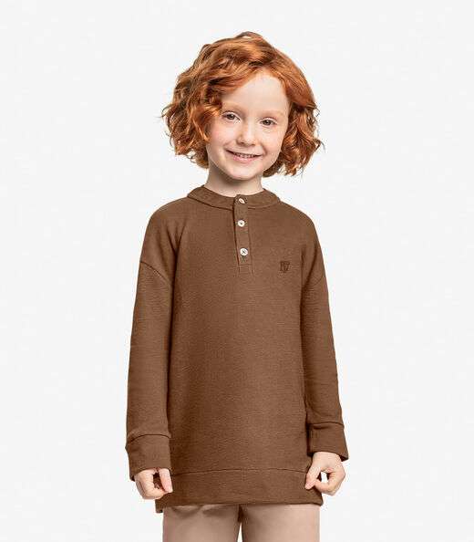 Image_Blusão Infantil Trick Nick Marrom