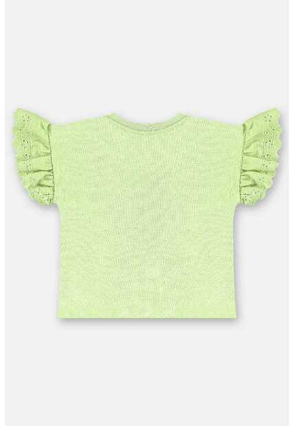 Blusa Infantil em Algodão com Babados Up Baby