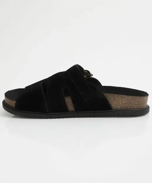 Rasteirinha Feminina Birken Fivelas Beira Rio Preto