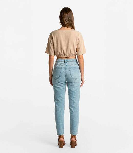 Blusa Feminina Em Viscose Infinita Cor Marrom