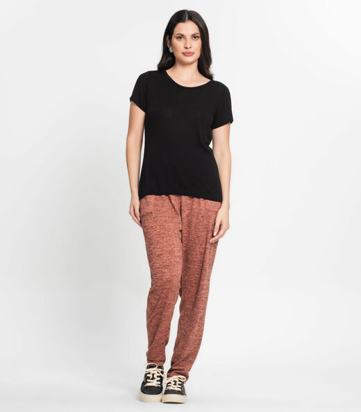 Blusa Feminina Malha me Viscose Preto