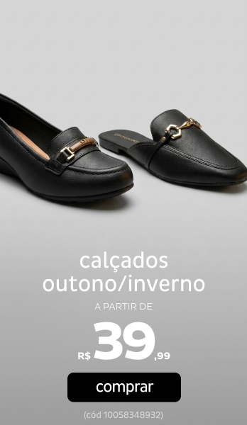 Calçados Outono/Inverno Calçados Outono/Inverno