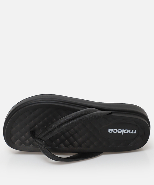 Tamanco Feminino Flatform Moleca Preto