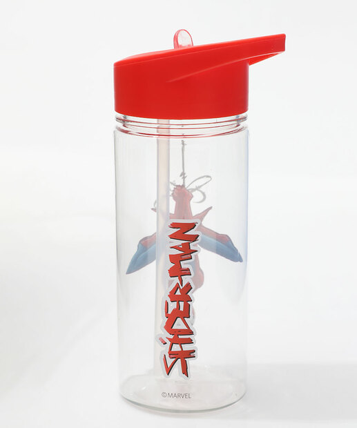 Garrafa Squeeze Homem Aranha Disney 500ml Vermelho