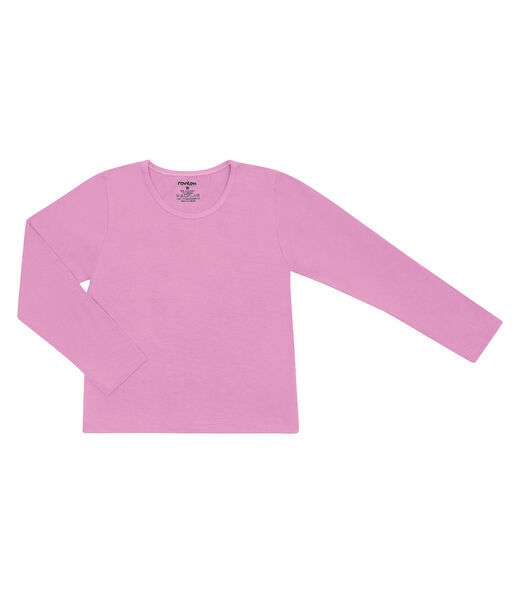 Image_Blusa Manga Longa Infantil Feminina Rovitex Kids Rosa