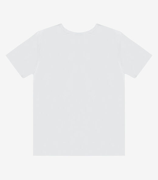 Blusa Feminina Manga Curta Infinita Cor Bege