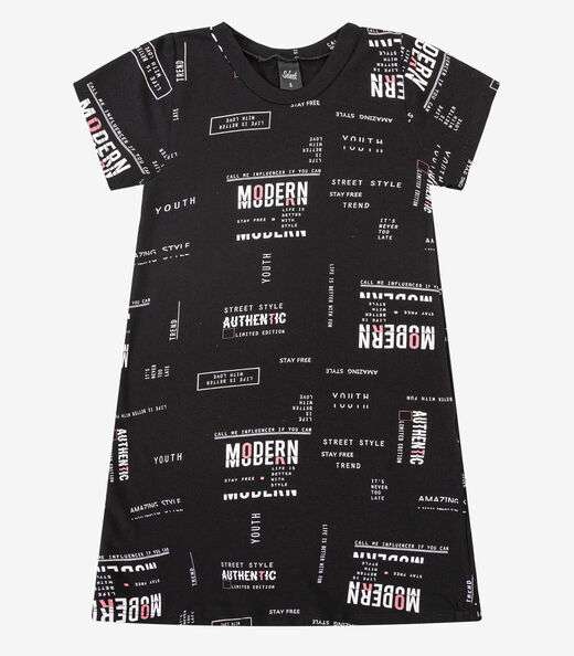 Vestido Feminino Infantil Select Rosa