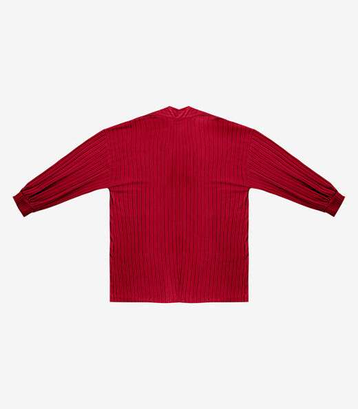 Cardigan Feminino Pluz Size Infinita Cor Vermelho