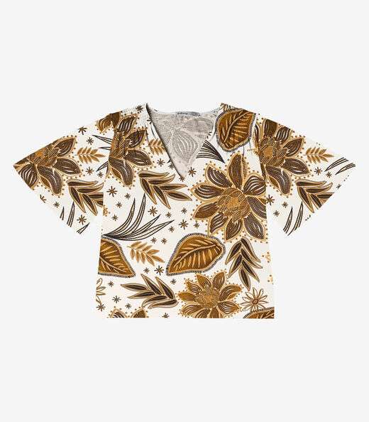 Image_Blusa Feminina Endless em Viscotorcion Amarelo