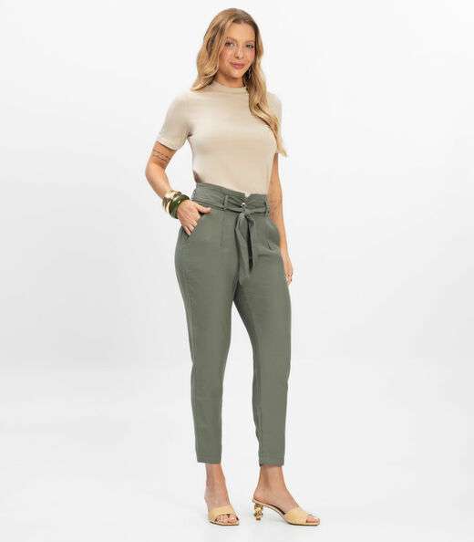 Calça Feminina Marrante Clochard Renaluci Verde