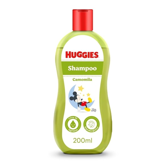 Image_Kit com 3 Unidades de Shampoo Infantil Huggies Camomila 200ml
