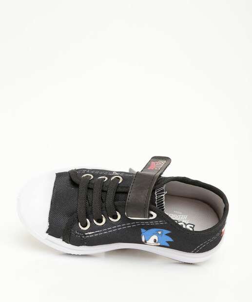 Tênis Infantil Casual Estampa Sonic