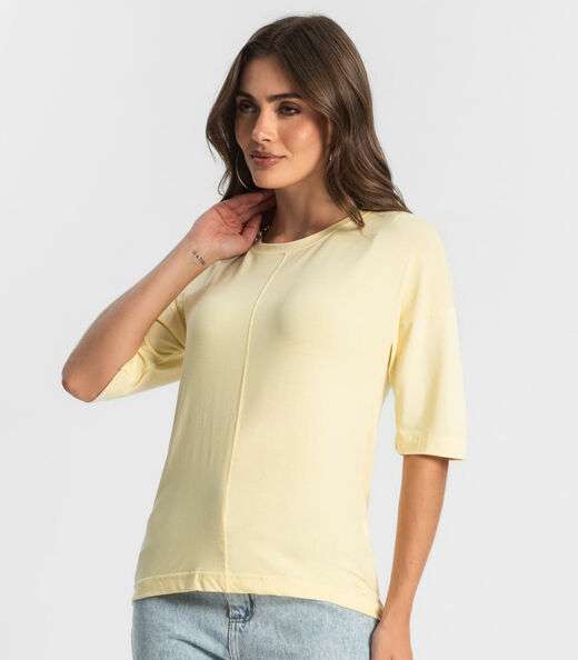 Blusa Feminina Lisa Select Amarelo