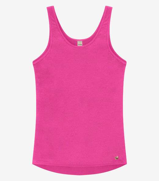 Regata Feminina Básica em Viscotorcion Rovitex Rosa