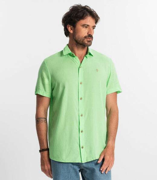 Camisa Masculina Diametro Verde