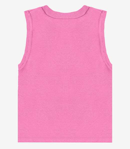 Regata Básica Infantil Lisa Soletex Rosa