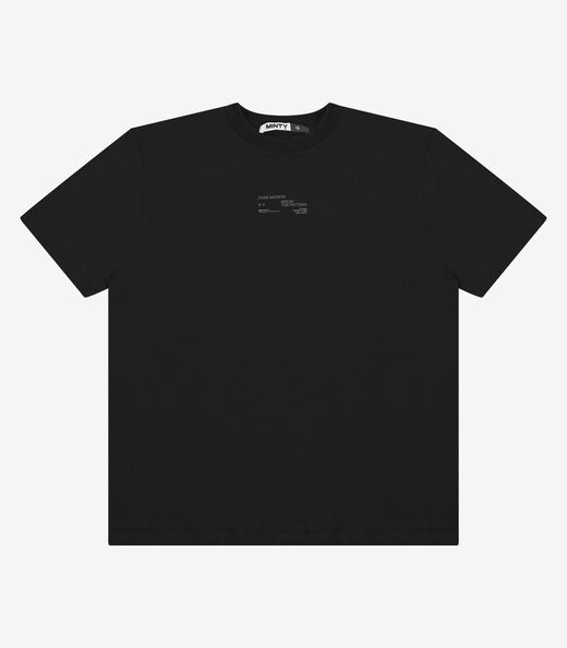 Image_Camiseta Masculina Meia Malha Com Estampa Minty Preto