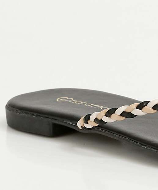 Rasteirinha Feminina Tiras Trançada 