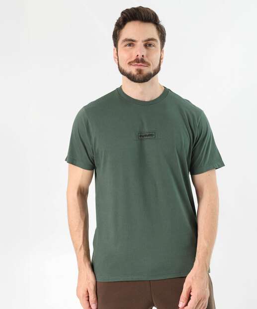 Image_Camiseta Masculina Estampa Frontal Marisa Verde