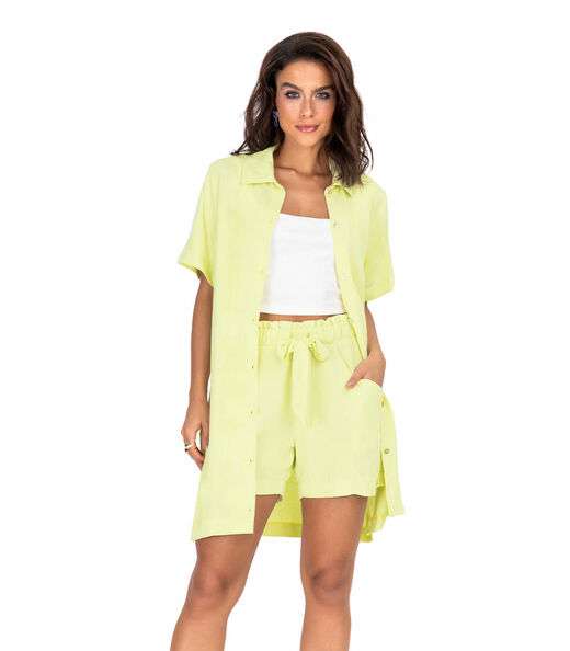 Camisa Feminina Linho Strong Endless Verde