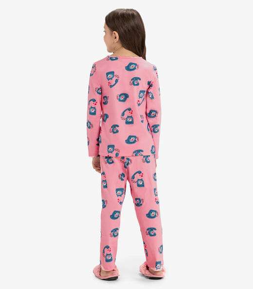 Pijama Rovi Kids Rosa