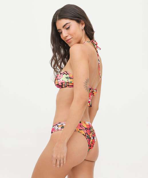 Calcinha Biquíni Estampa Floral Marisa