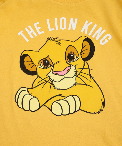 Camiseta Infantil Estampa Simba Disney Tam 1 a 4