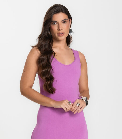 Vestido Midi Feminino Select Roxo