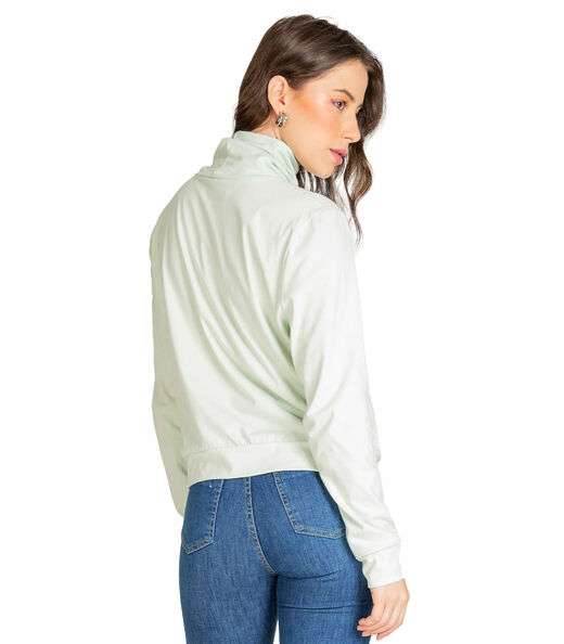 Blusão Gola Alta Infinita Cor Verde