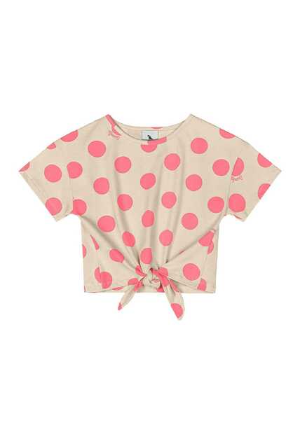Blusa Infantil Feminino em Cotton Quimby