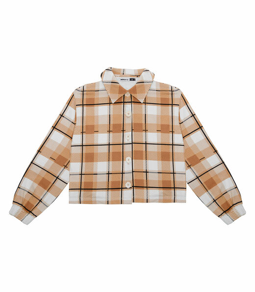 Camisa Juvenil Feminina Manga Longa Minty Rosa