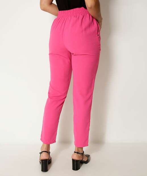 Calça Feminina Reta Bolsos Marisa
