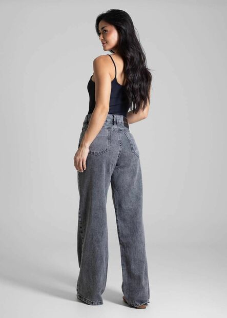 Calça Jeans Sawary Wide Leg - 282667