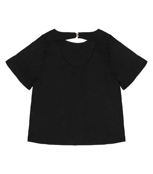 Blusa Plus Size Feminina Secret Glam Preto