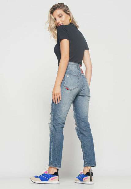 Kit 2 Blusas  Gola Alta Comfy Malha Canelada Preta e Branca